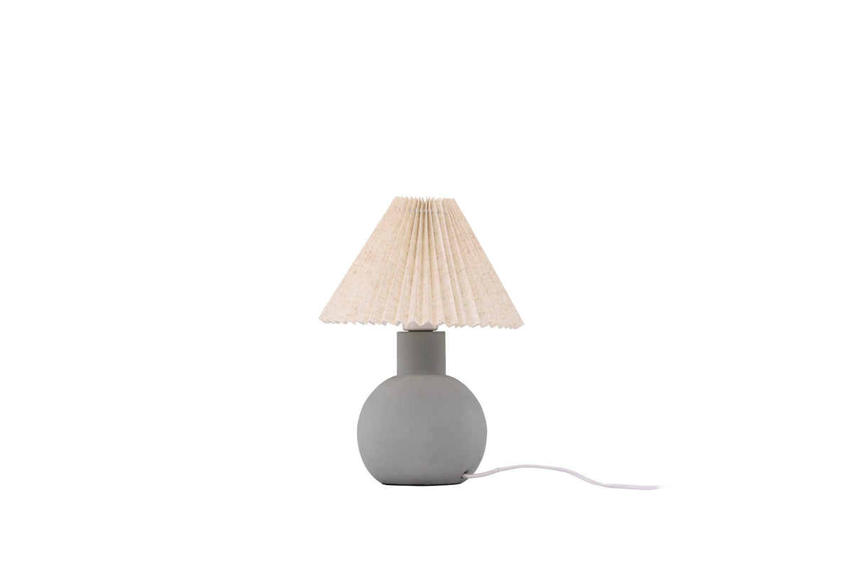 Älvsborg bordlampe - Ø25 cm - grå, brun - billede 5