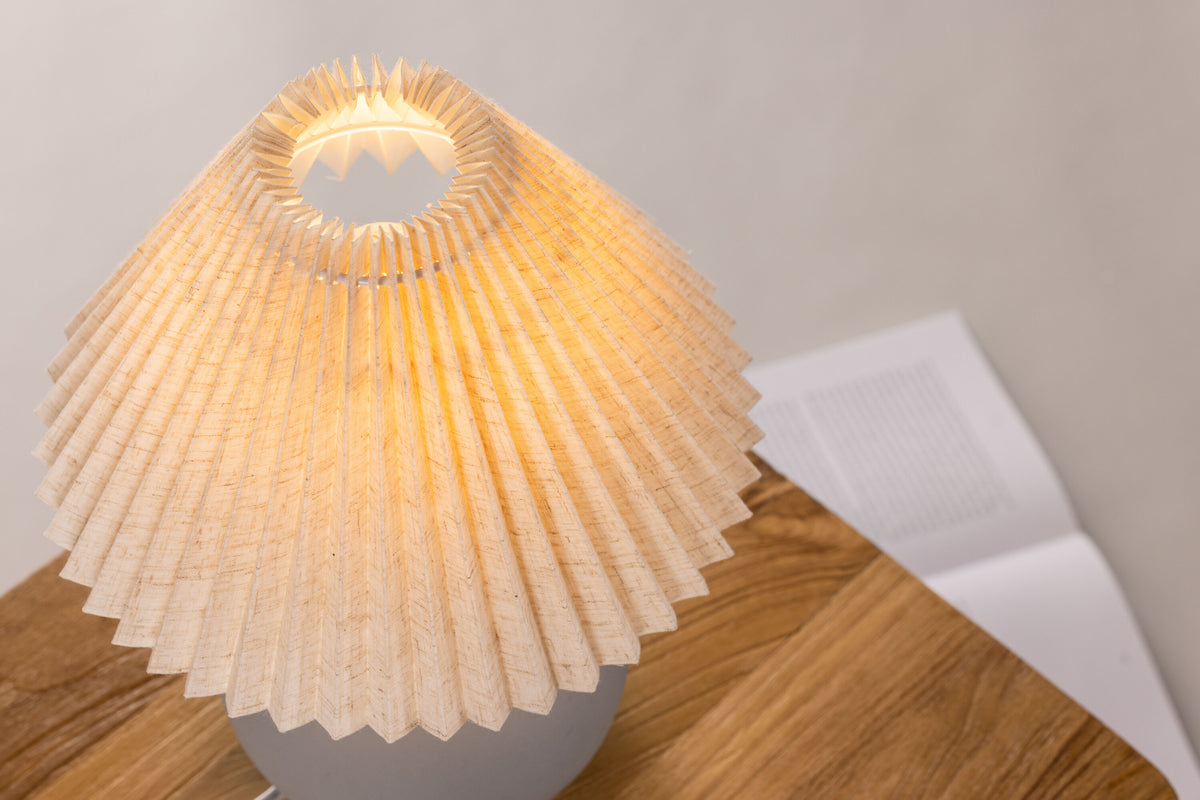 Älvsborg bordlampe - Ø25 cm - grå, brun - billede 17