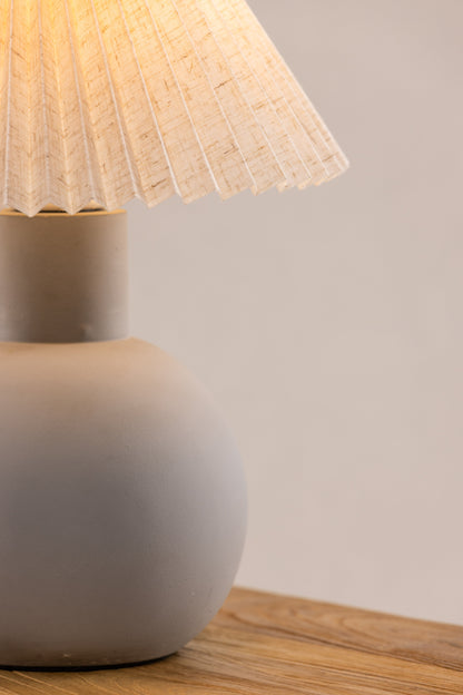 Älvsborg bordlampe - Ø25 cm - grå, brun - billede 22