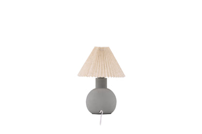 Älvsborg bordlampe - Ø25 cm - grå, brun - billede 7