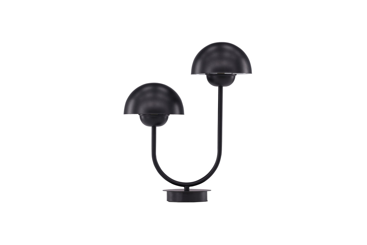 Lyckorna bordlampe - sort - billede 1