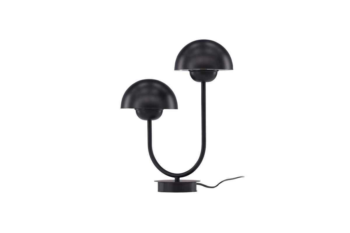 Lyckorna bordlampe - sort - billede 2