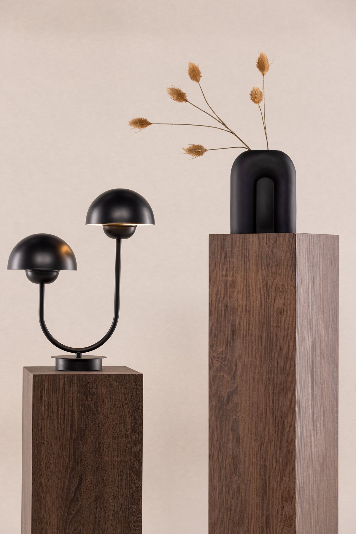 Lyckorna bordlampe - sort - billede 21