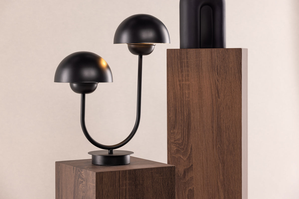 Lyckorna bordlampe - sort - billede 18
