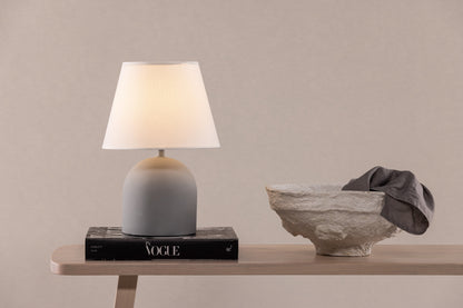 Styrsö bordlampe - Ø25 cm - beige, sort, grå - billede 16