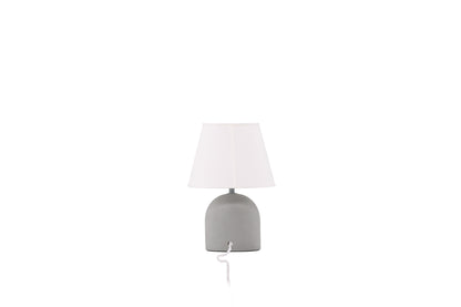 Styrsö bordlampe - Ø25 cm - beige, sort, grå - billede 7