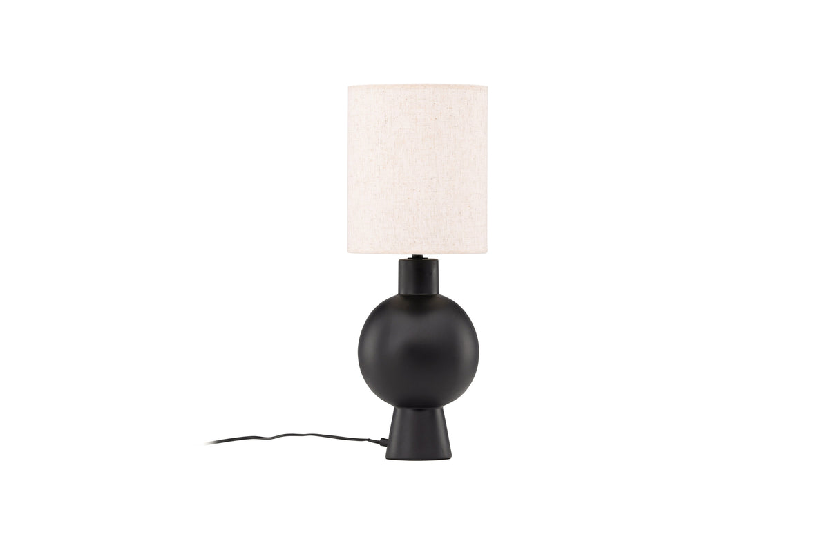 Mysterna bordlampe - beige, sort - billede 11