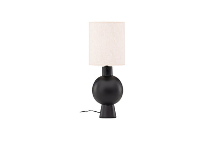 Mysterna bordlampe - beige, sort - billede 12