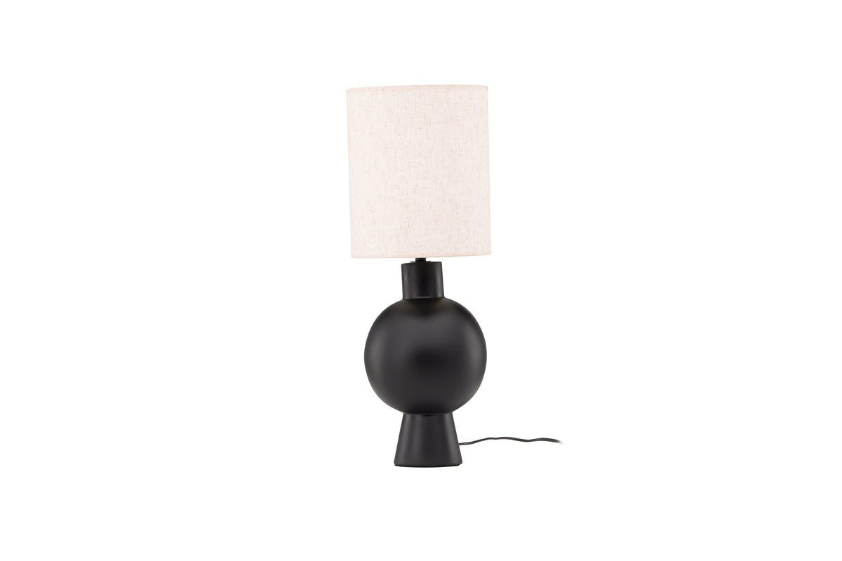 Mysterna bordlampe - beige, sort - billede 2