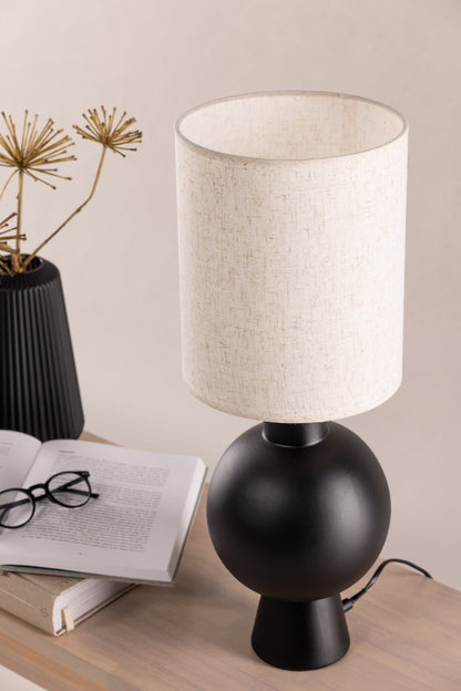 Mysterna bordlampe - beige, sort - billede 20