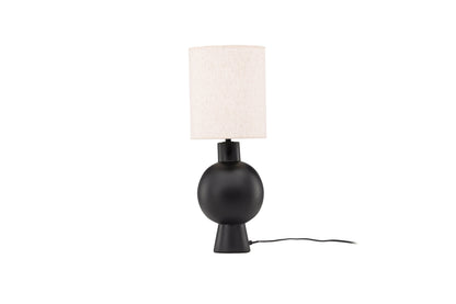 Mysterna bordlampe - beige, sort - billede 3