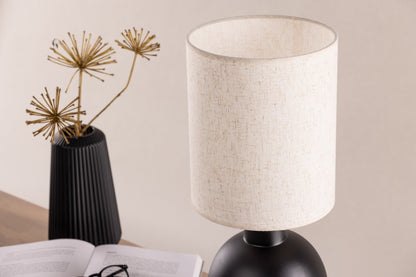 Mysterna bordlampe - beige, sort - billede 16