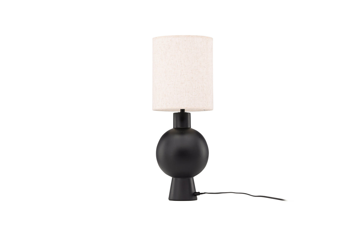 Mysterna bordlampe - beige, sort - billede 5