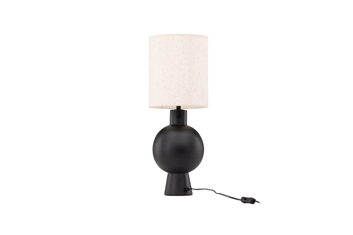 Mysterna bordlampe - beige, sort - billede 6
