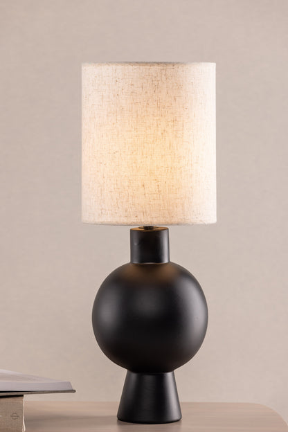 Mysterna bordlampe - beige, sort - billede 22