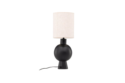 Mysterna bordlampe - beige, sort - billede 8