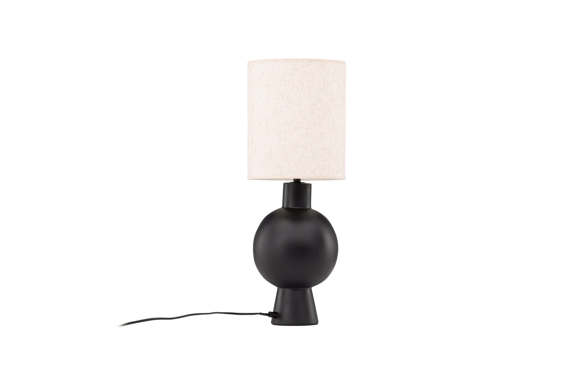 Mysterna bordlampe - beige, sort - billede 9