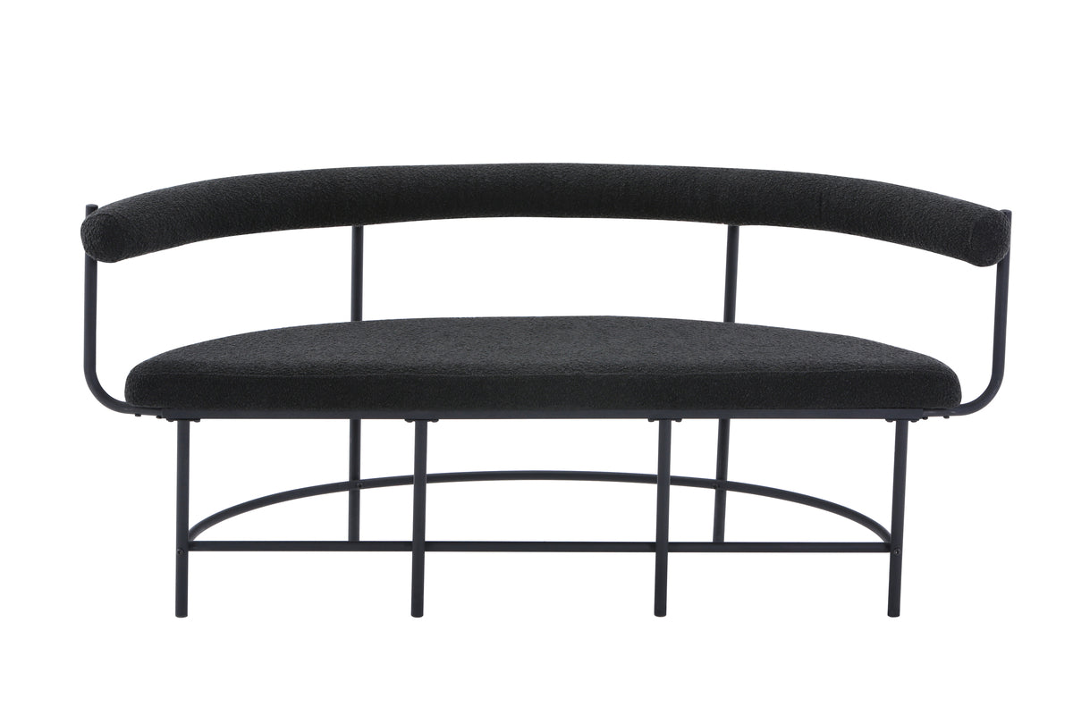 Stallhagen Sofabænk 51 x 75 x 165 Sort