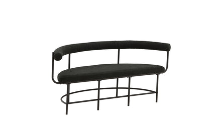 Stallhagen Sofabænk 51 x 75 x 165 Sort
