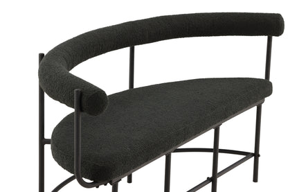 Stallhagen Sofabænk 51 x 75 x 165 Sort
