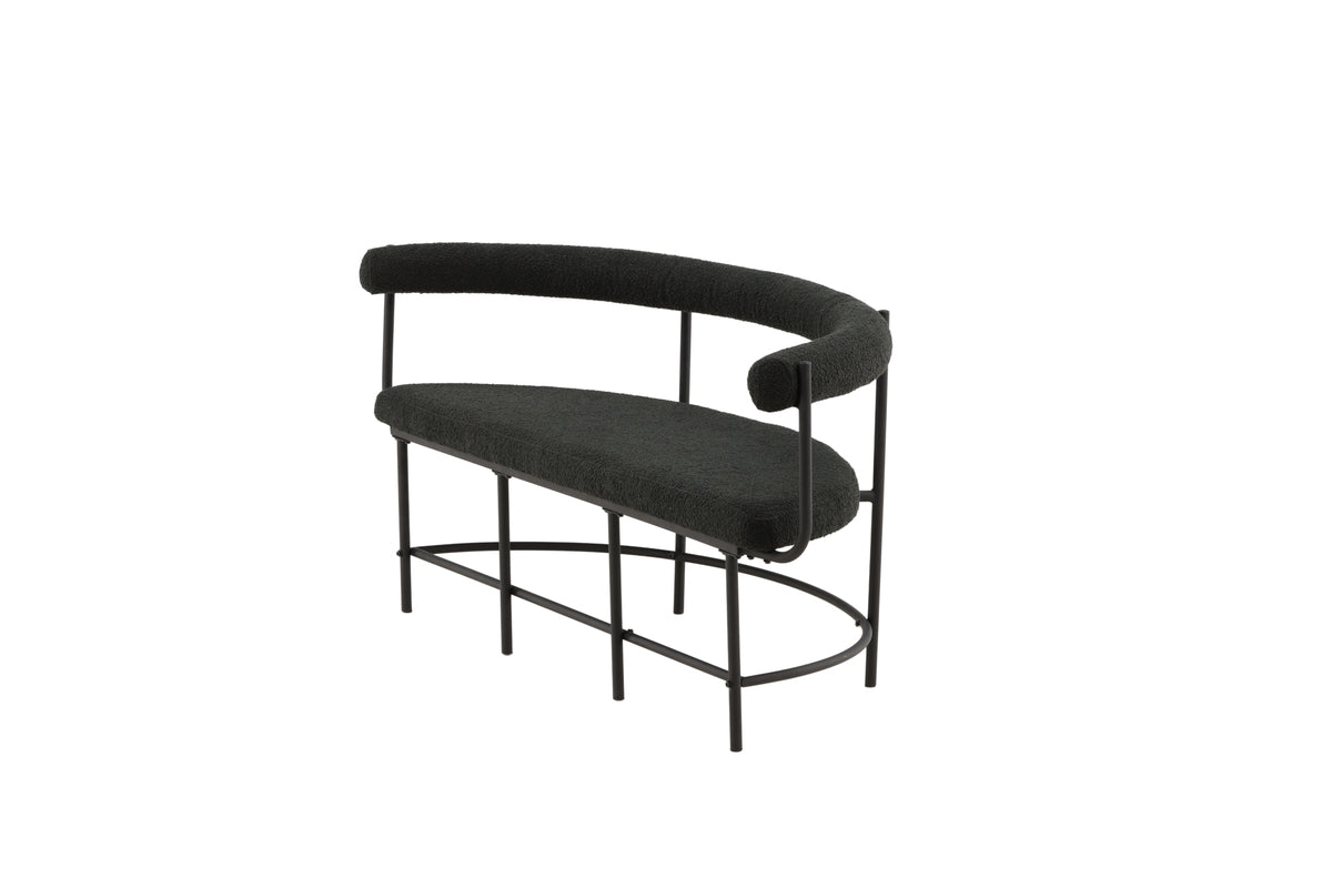 Stallhagen Sofabænk 51 x 75 x 165 Sort