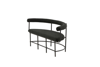 Stallhagen Sofabænk 51 x 75 x 165 Sort