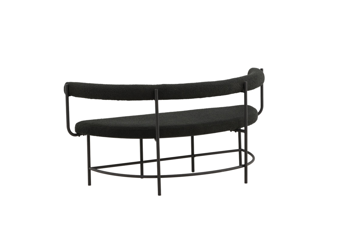 Stallhagen Sofabænk 51 x 75 x 165 Sort