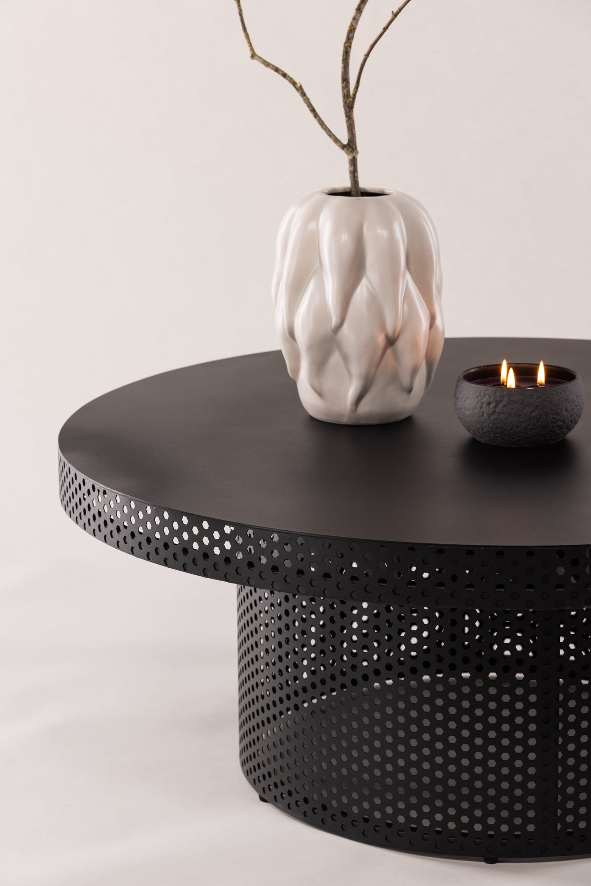 West End x Josefin Lustig sofabord - Ø100 cm - sort - billede 18