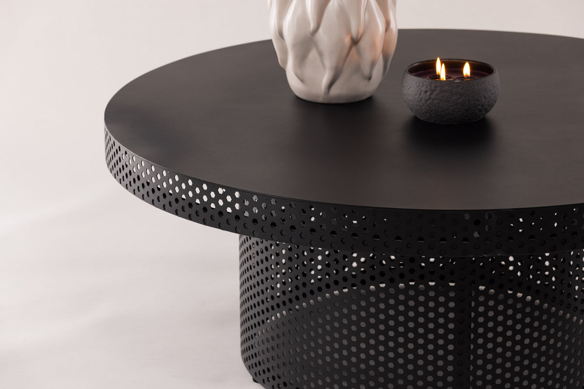 West End x Josefin Lustig sofabord - Ø100 cm - sort - billede 15