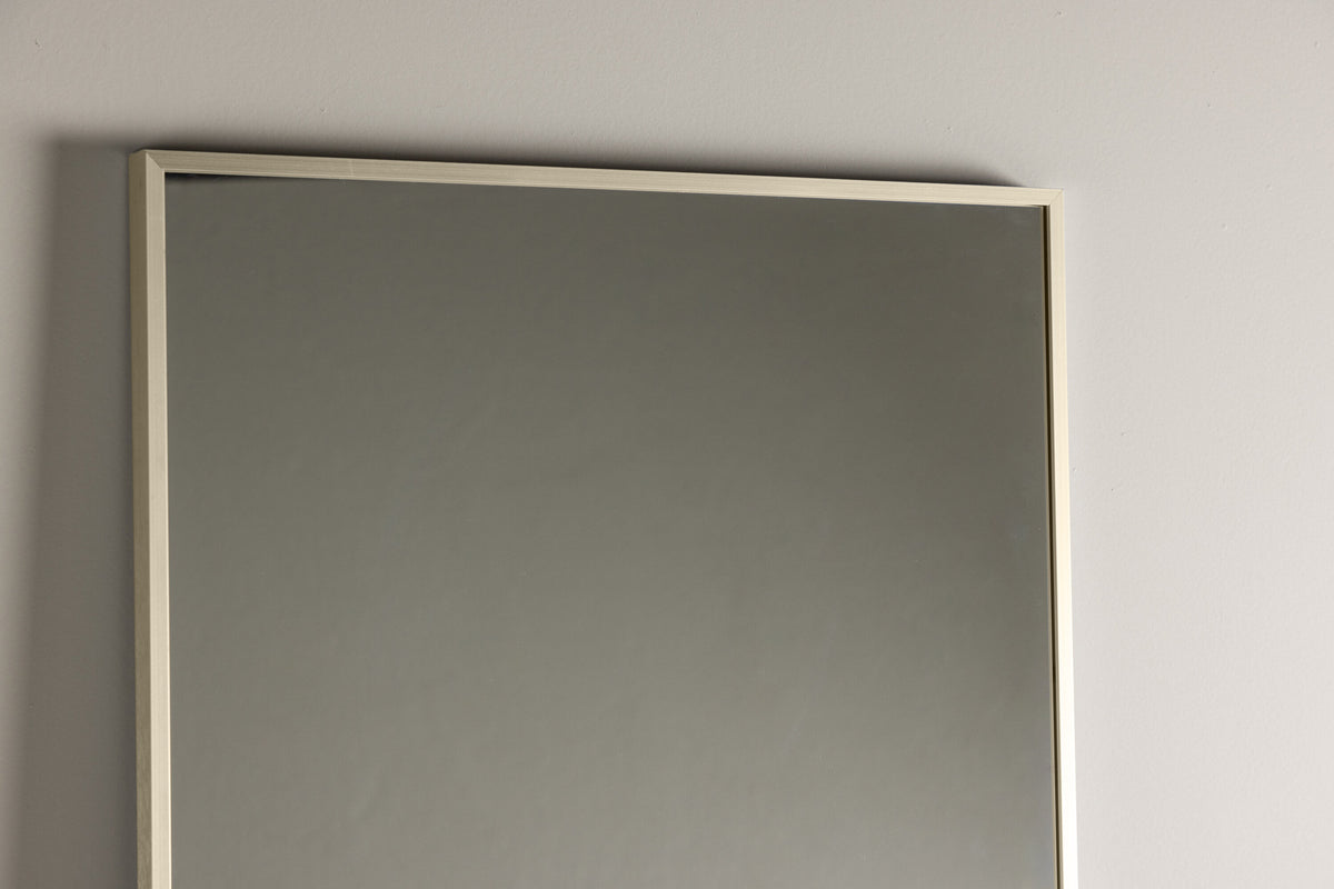 Orlando spejl - beige, sølv - billede 5
