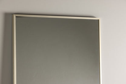 Orlando spejl - beige, sølv - billede 5