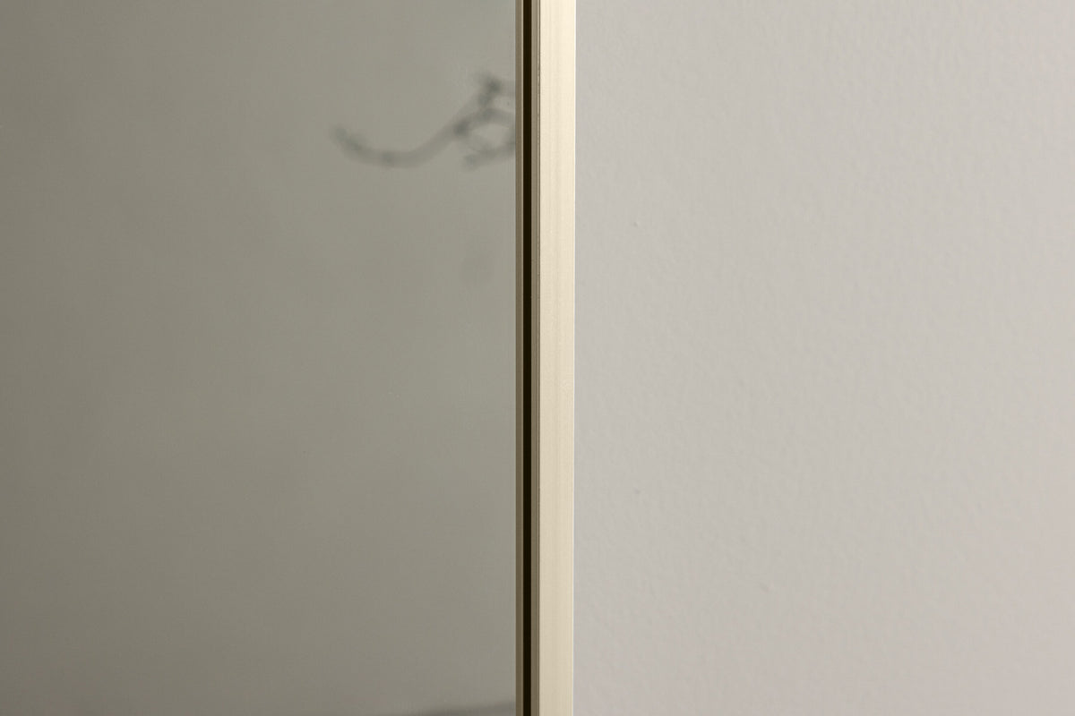 Orlando spejl - beige, sølv - billede 6