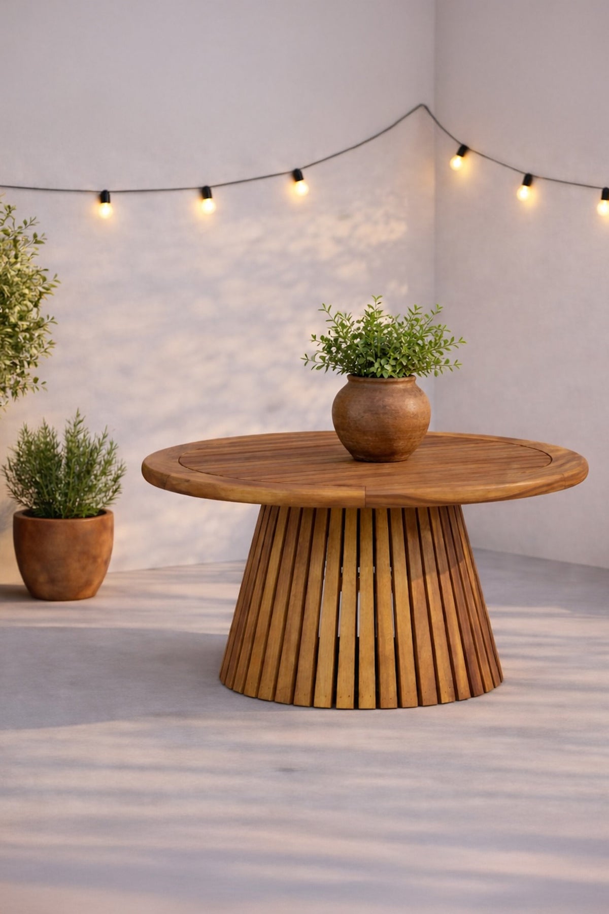 Lumpur sofabord - Ø70 cm - natur - billede 18