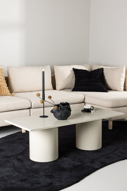 Sandvika sofabord - 120 × 50 cm - beige - billede 16