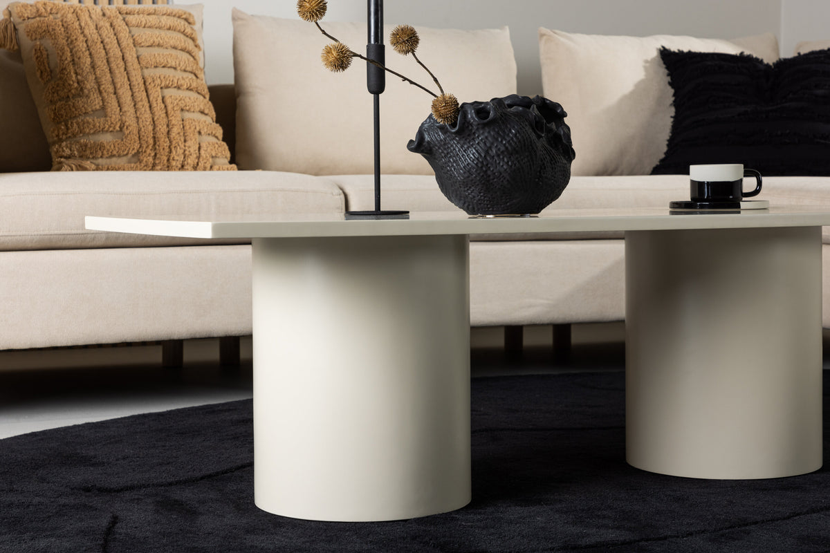 Sandvika sofabord - 120 × 50 cm - beige - billede 14