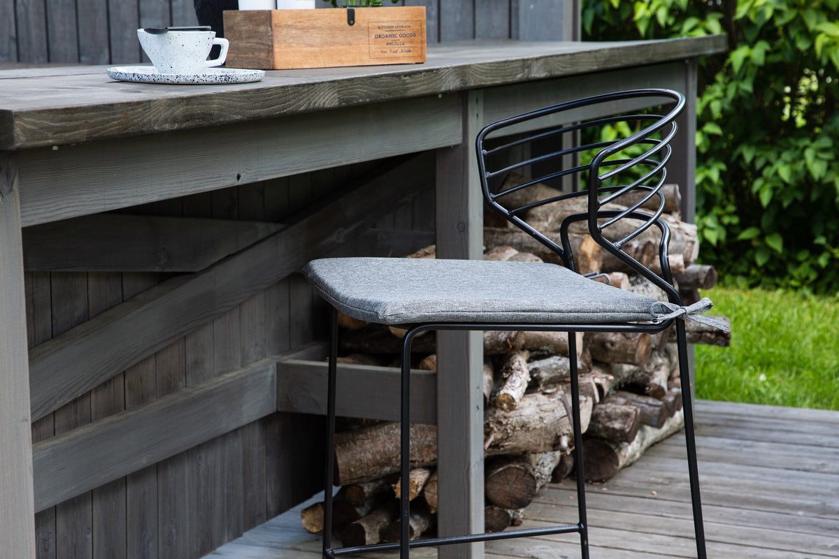 Milano Barstol 4 stk Sort