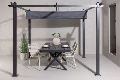 Lazio Pergola 295 x 250 x 295 Grå