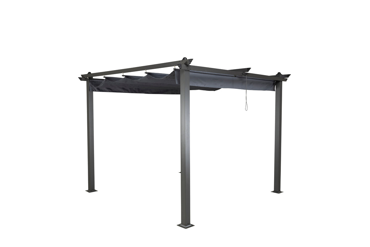 Lazio Pergola 295 x 250 x 295 Grå