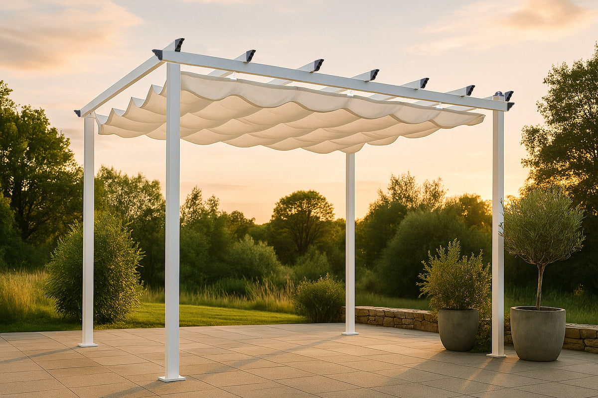 Lazio Pergola 345 x 250 x 395 Hvid