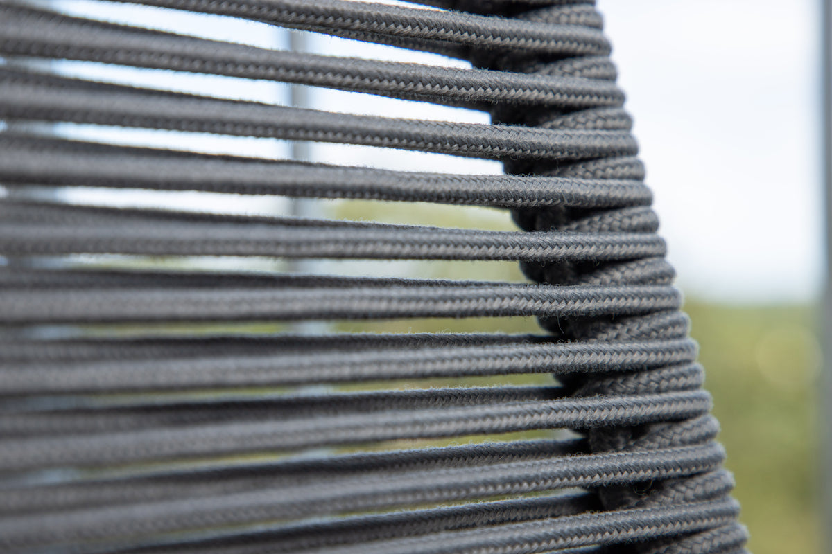 Lindos Barstol 2 stk Mørk Grå