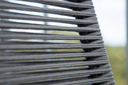 Lindos Barstol 2 stk Mørk Grå