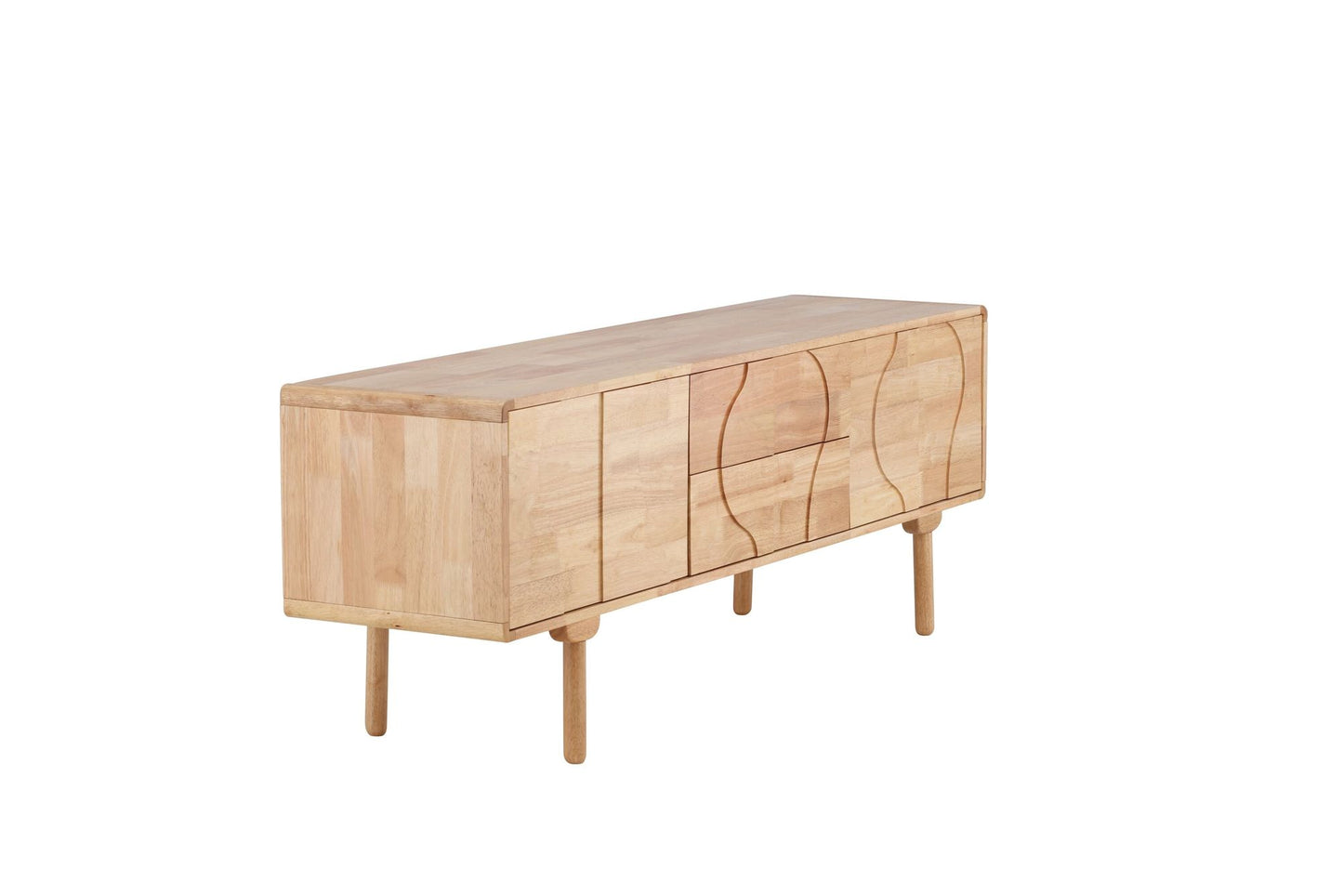 Skärhamn Skænk 180 x 45 x 65 cm - Natur Gummitræ