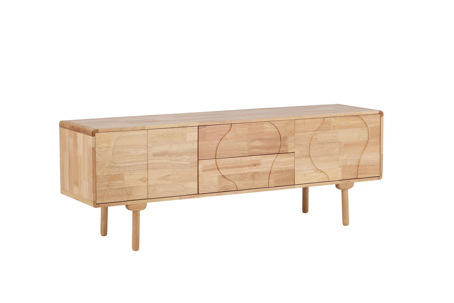 Skärhamn Skænk 180 x 45 x 65 cm - Natur Gummitræ