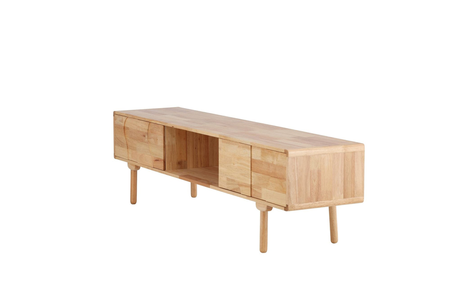 Skärhamn TV Skænk 200 x 45 x 55 cm - Natur Gummitræ