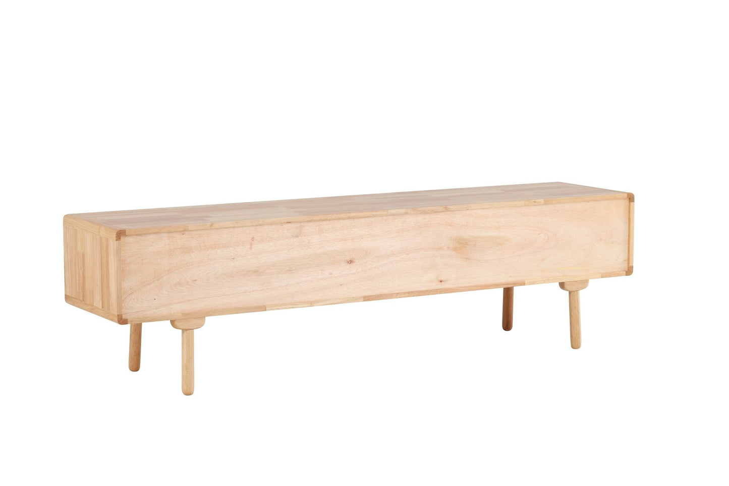 Skärhamn TV Skænk 200 x 45 x 55 cm - Natur Gummitræ