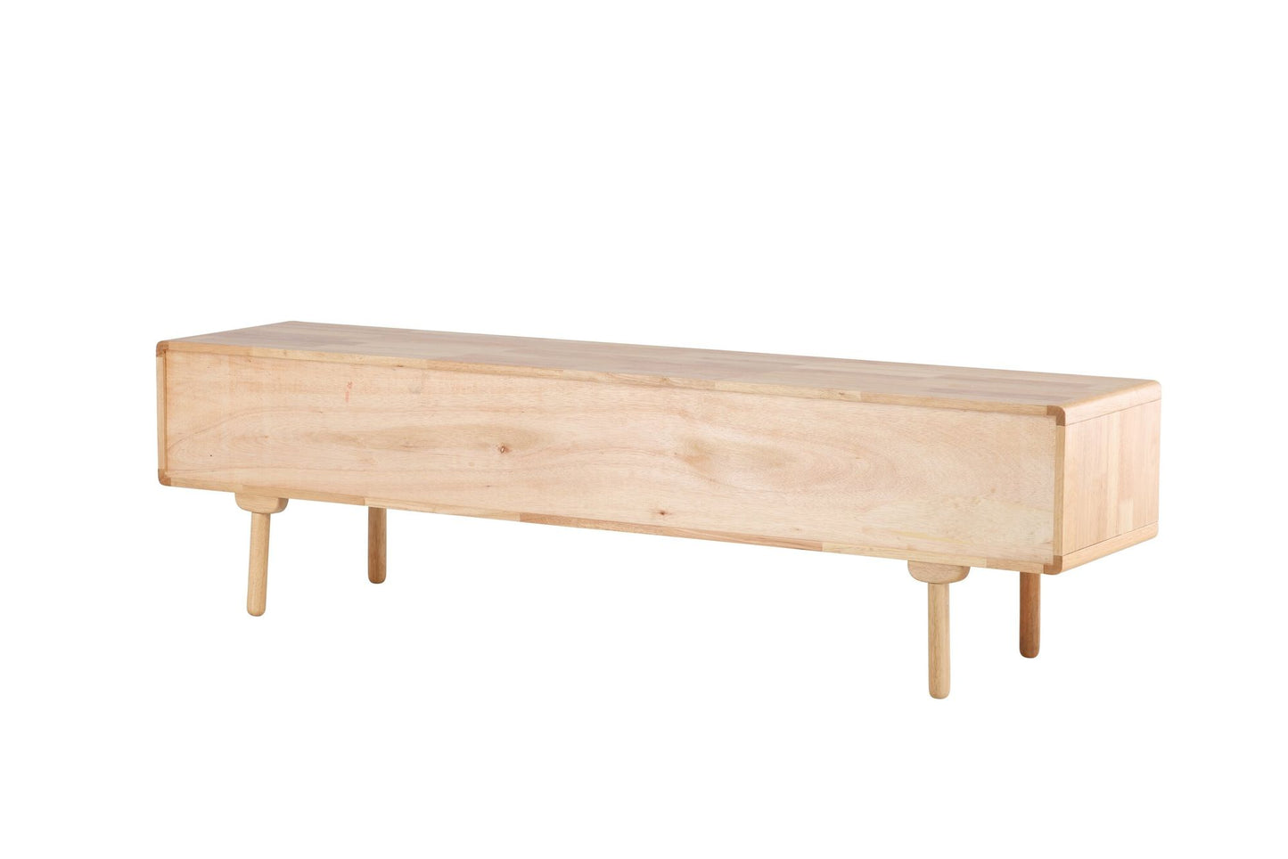 Skärhamn TV Skænk 200 x 45 x 55 cm - Natur Gummitræ