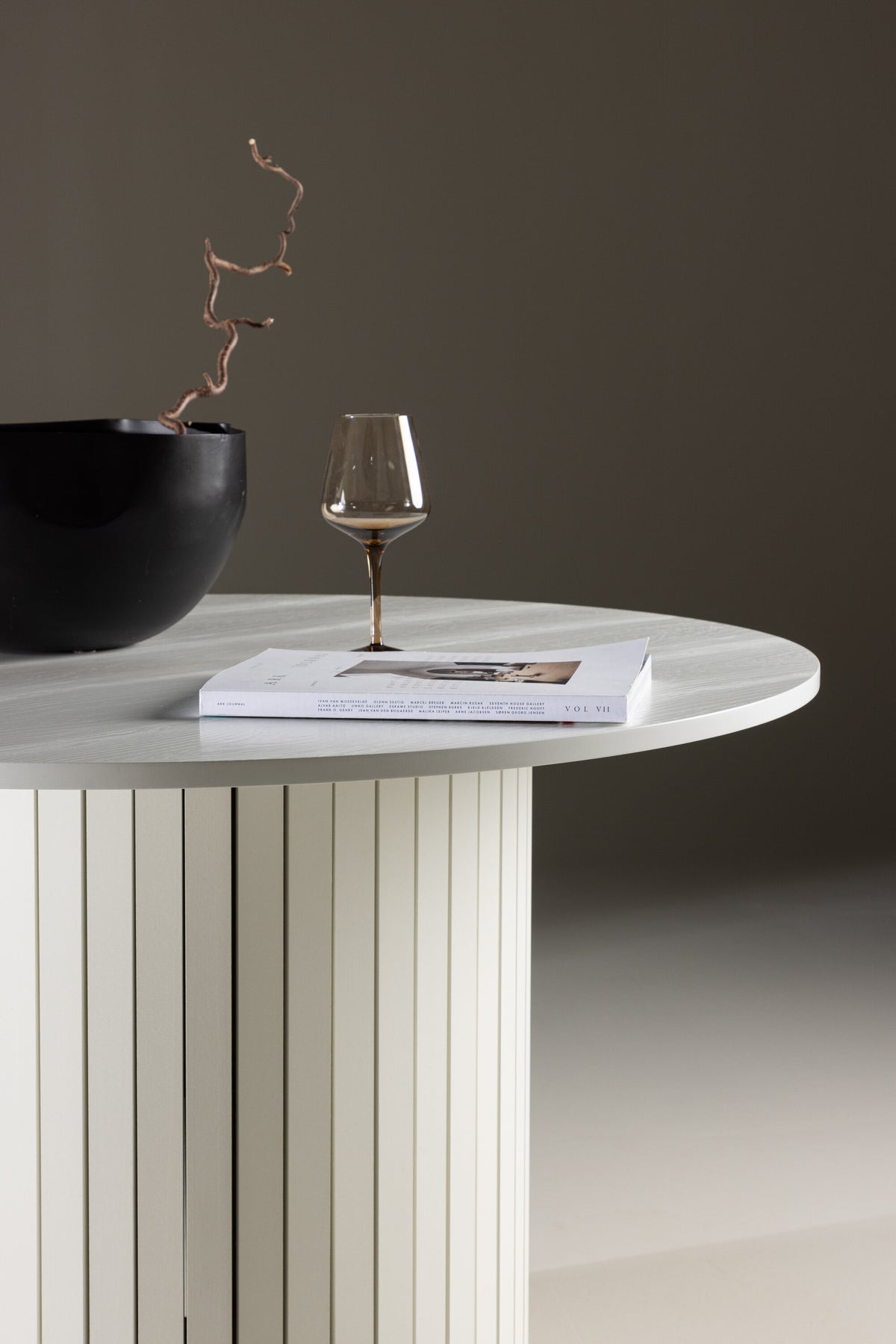 Härön rundt spisebord - Ø110 cm - hvid - billede 18