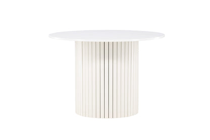 Härön rundt spisebord - Ø110 cm - hvid - billede 7