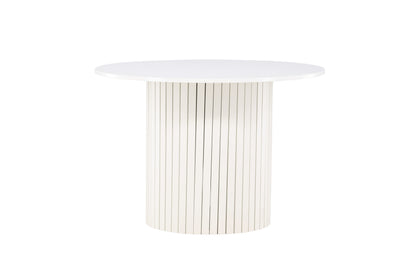 Härön rundt spisebord - Ø110 cm - hvid - billede 9