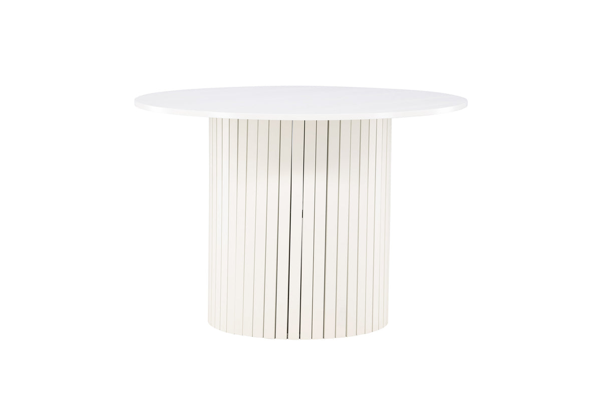 Härön rundt spisebord - Ø110 cm - hvid - billede 10
